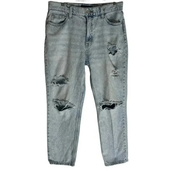 AEROPOSTALE High-Rise Mom Jean Women's Size 10 Light Wash - Picture 1 of 11